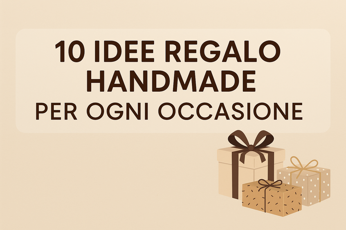 10 idee regalo handmade per ogni occasione