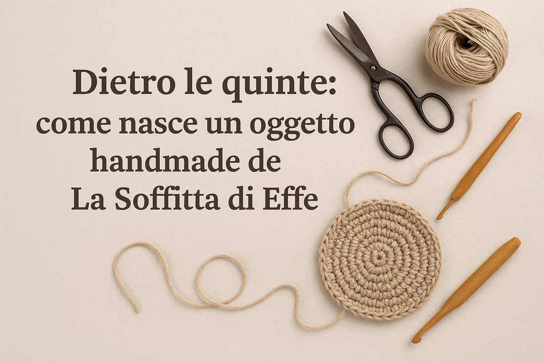 Dietro le quinte: come nasce un oggetto handmade de La Soffitta di Effe
