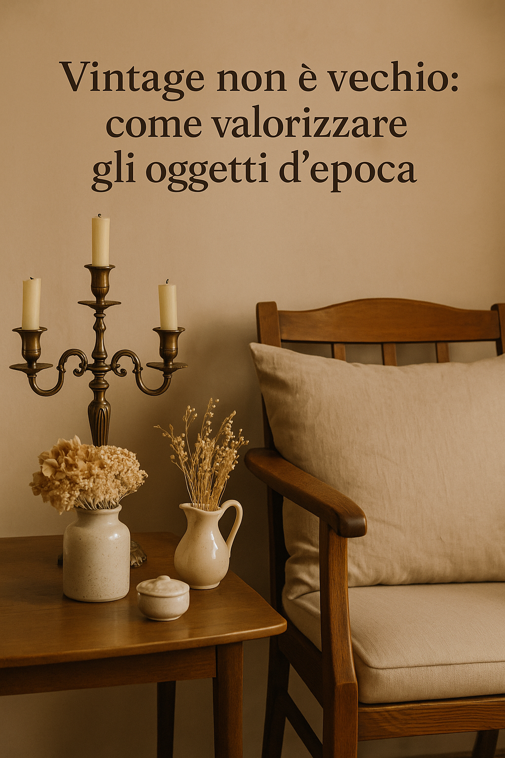 Vintage non è vecchio: come valorizzare gli oggetti d’epoca