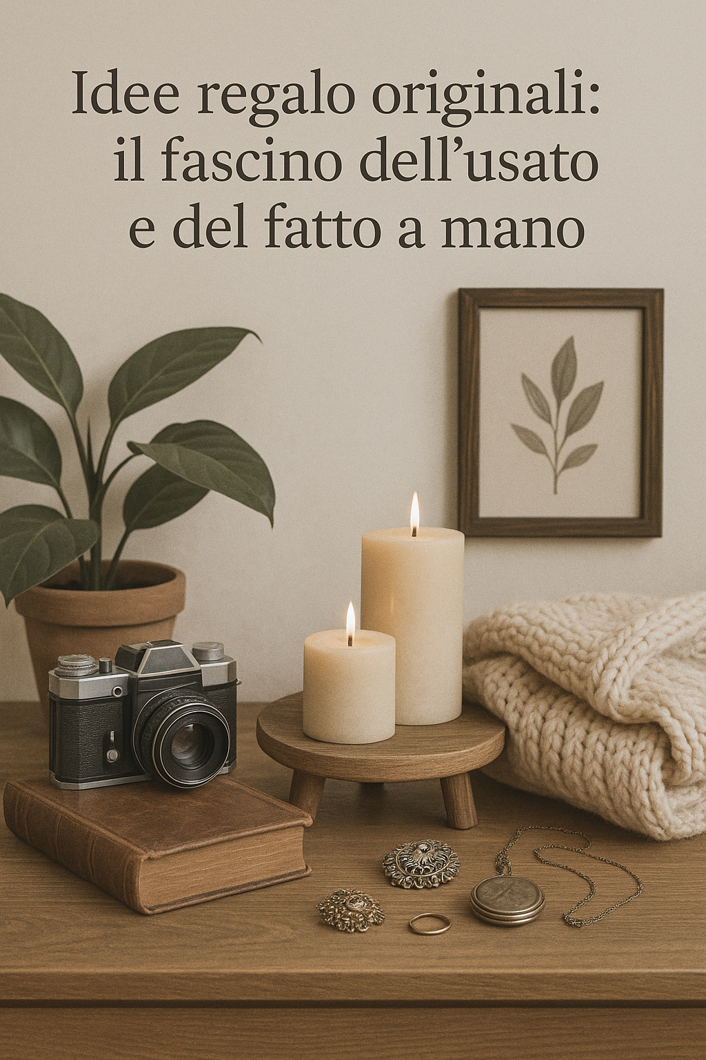 Idee regalo originali: il fascino dell’usato e del fatto a mano