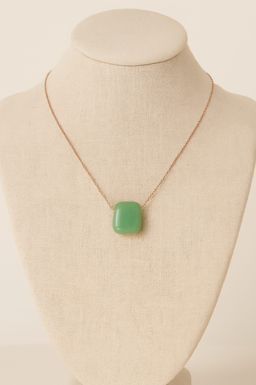 Collana in Avventurina Fatta a Mano - porta fortuna 🍀